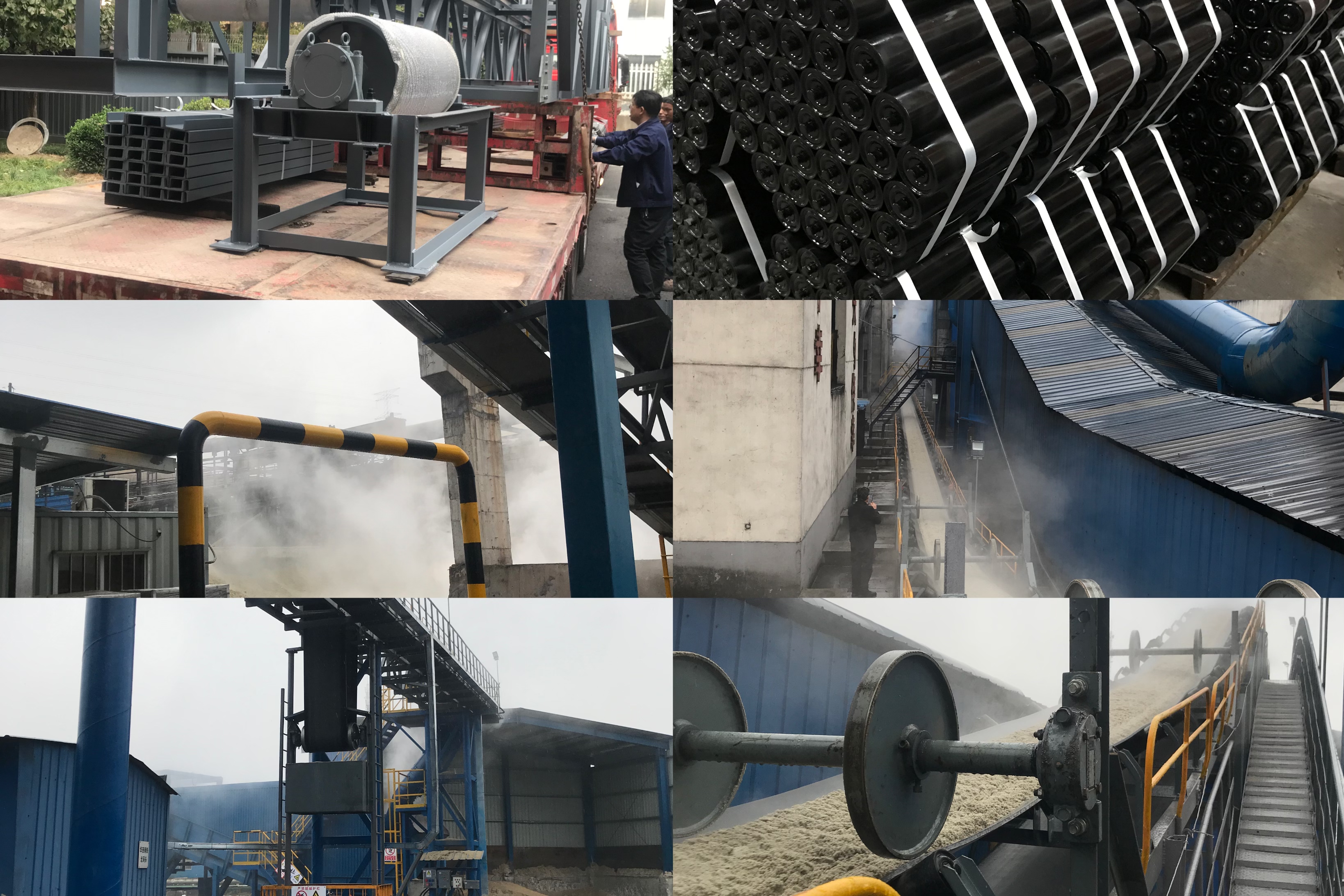 Productie, instalare, punere in functiune benzi transportoare